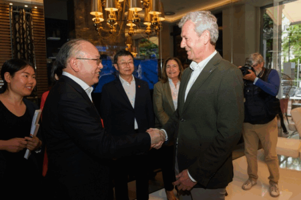 Galicia busca vías de colaboración con China con una reunión con el presidente de CITIV Group