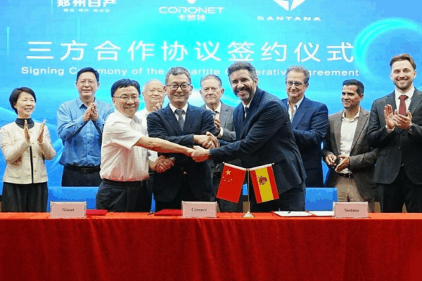 Santana recupera su fábrica de coches tras la alianza con dos empresas chinas tras 14 años cerrada