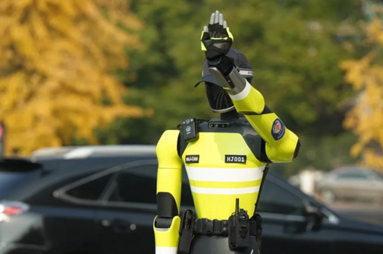hangzhou traffic robot
