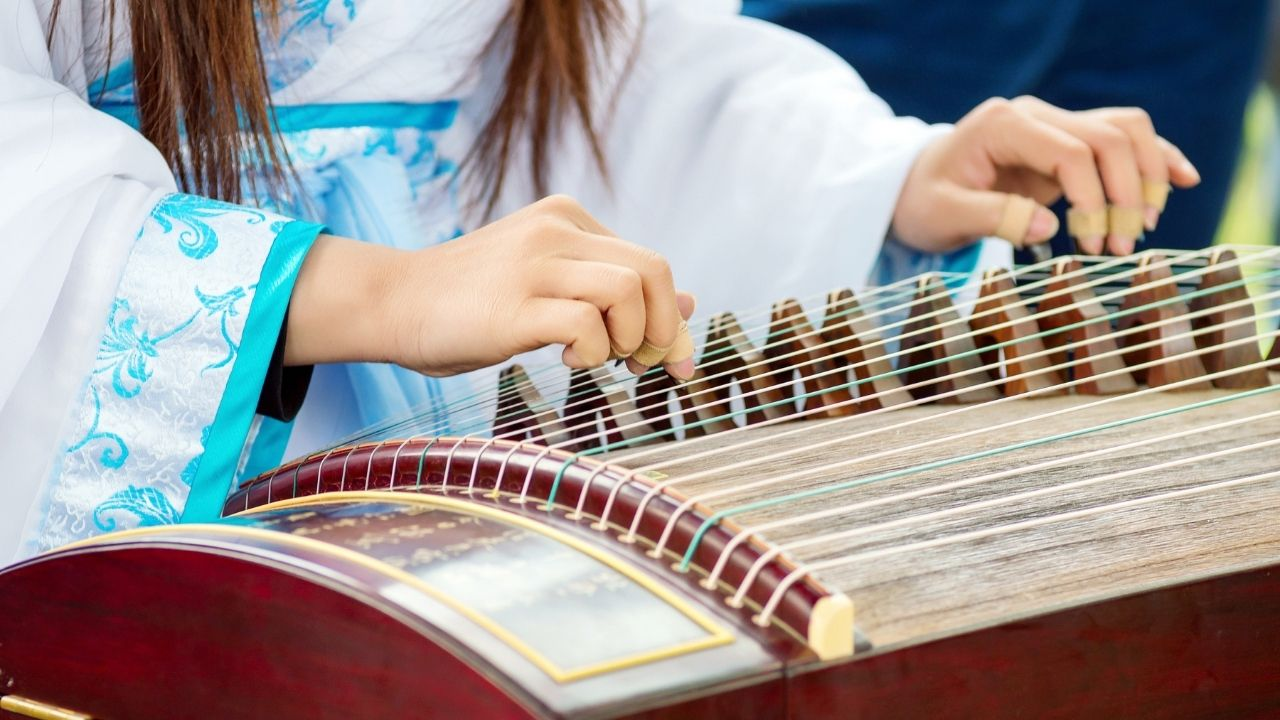 Concierto de música tradicional china «Ruta de la seda: Lu Jun’an, Chen Mengnan y Chen Peng», Casa Asia