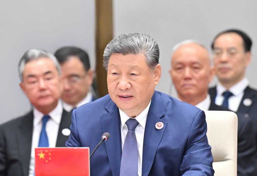 El presidente chino, Xi Jinping, pronuncia un importante discurso durante la 26ª Reunión del Consejo de Jefes de Estado de la Organización de Cooperación de Shanghai (OCS), en Bishkek, Kirguistán, el 1 de septiembre de 2026. (Xinhua/Zhai Jianlan)