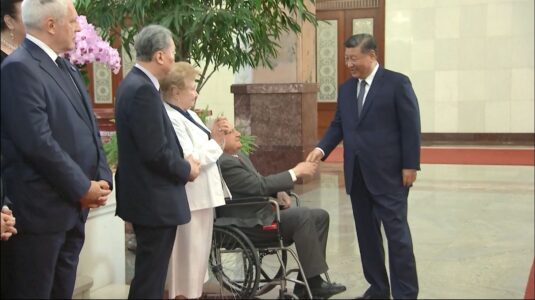 MARCELO MUÑOZ y XI JINPING - Fundación Cátedra China